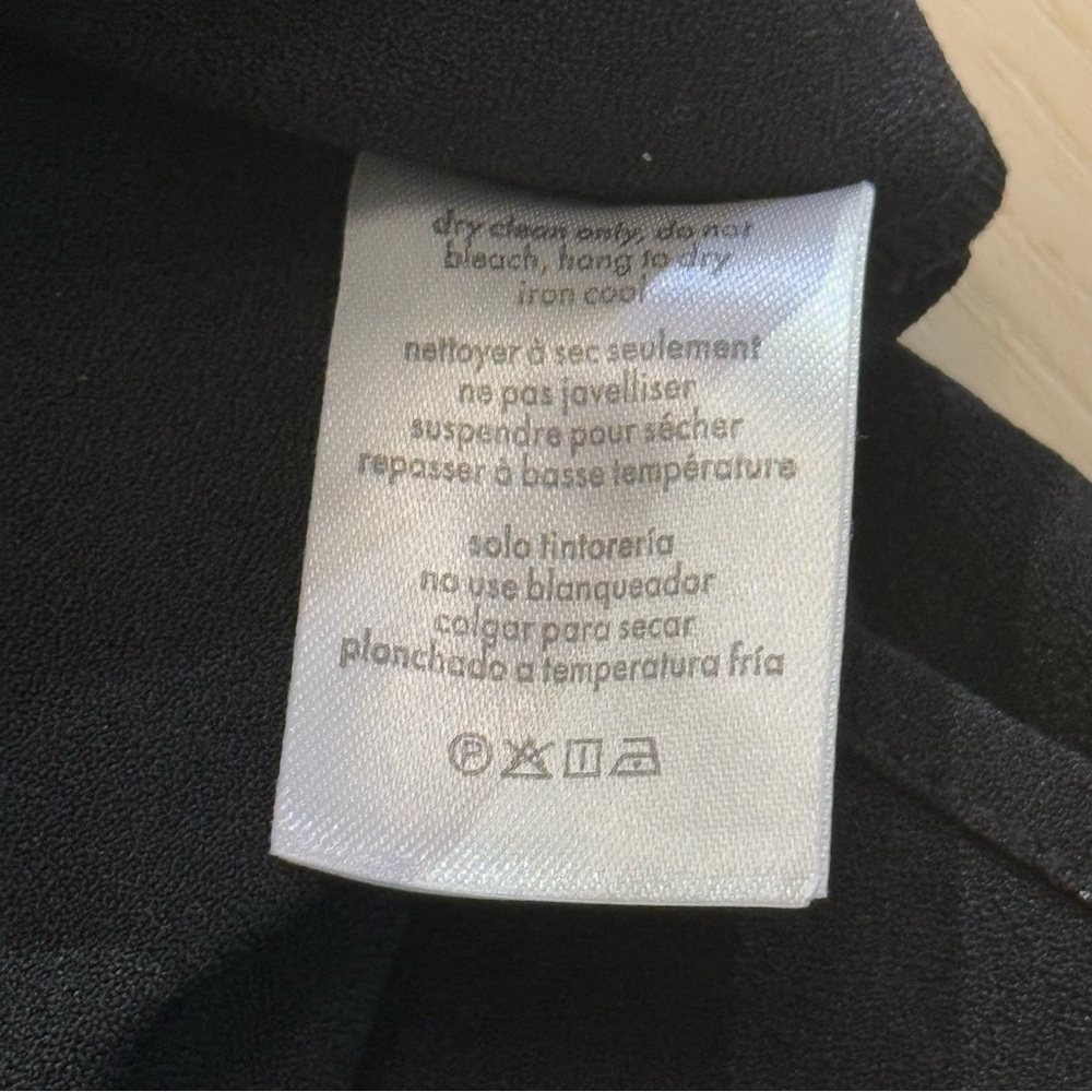 black weworewhat puff sleeve asymmetrical dress BNWT - Picture 9 of 12